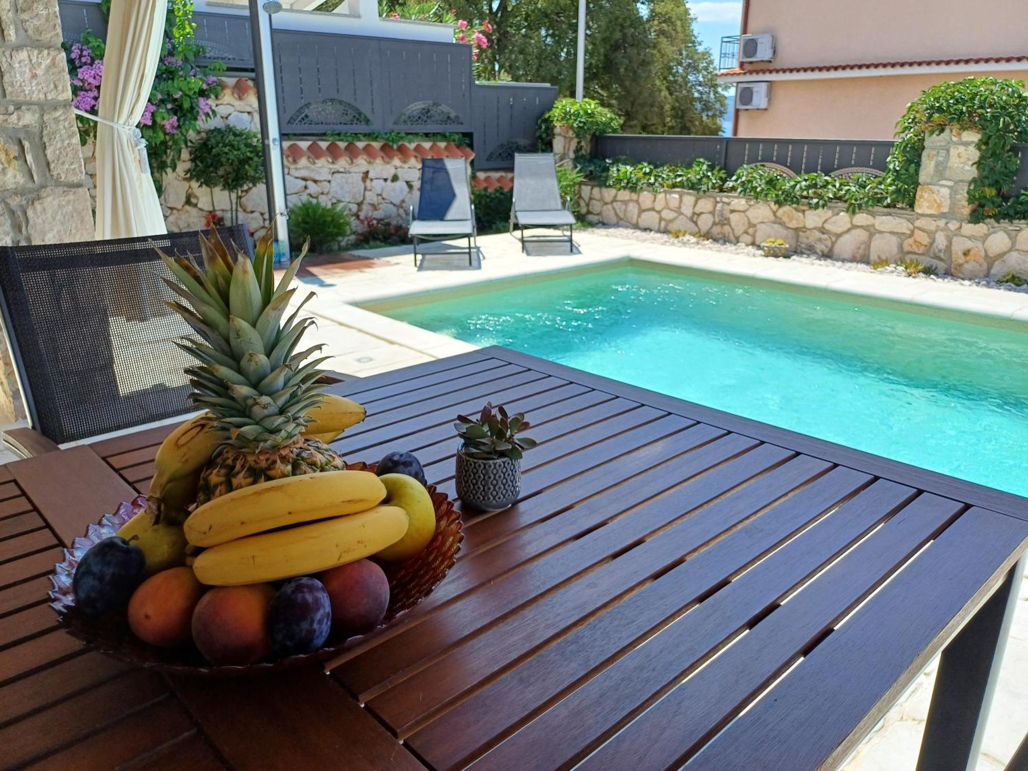 Vintage Residence Dramalj, Pool Self-Use Exterior foto